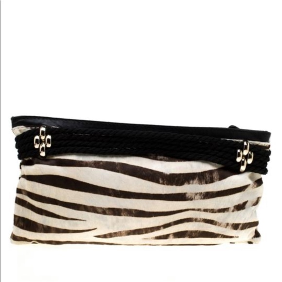 Jimmy Choo zebra clutch - Picture 2 of 16
